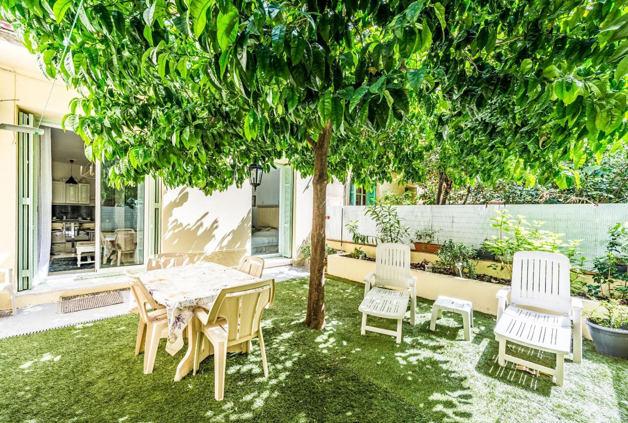 La Palais Osiris Nice Centre Jardin Wifi Clim Parking Kültér fotó